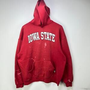 Vintage 90s Russell Athletic Iowa State Cyclones Hoodie XL